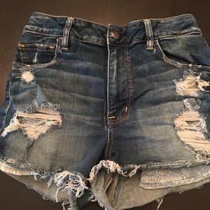 American Eagle Hi Rise Shorts